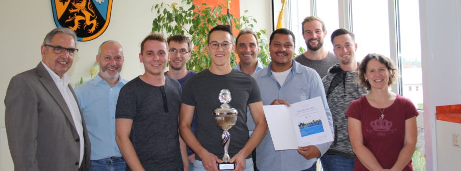 50 Jahre Landkreis Fußballturnier -  Mannschaft der VGV Rhein-Selz holt stolzen 3. Platz!