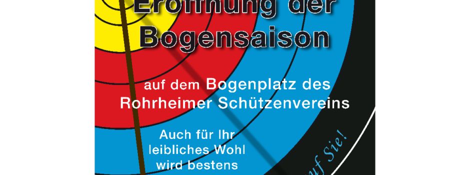 Eröffnung der Bogensaison