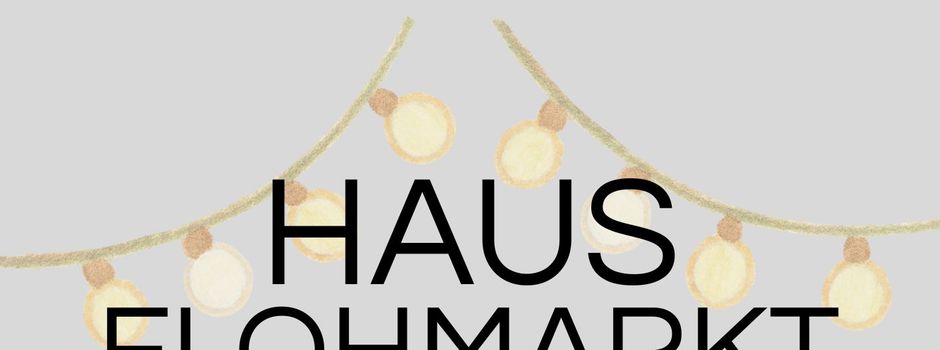 Einladung zum Hausflohmarkt am 23.08.26