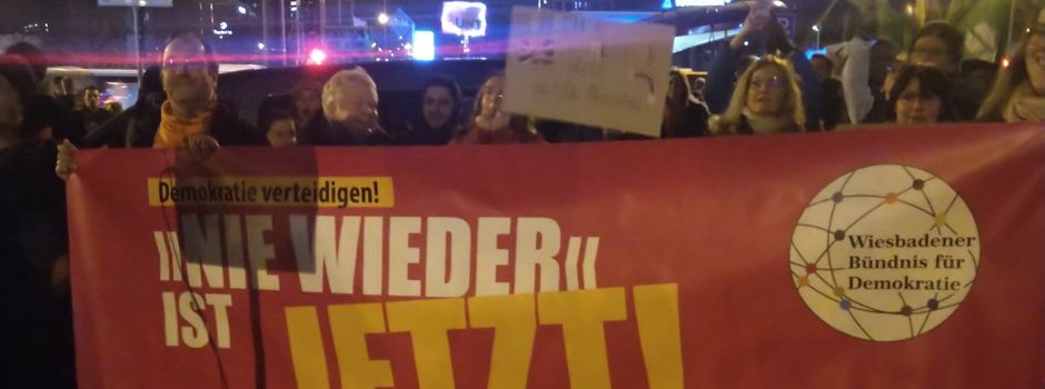 Große Demo für Demokratie in Wiesbaden angekündigt