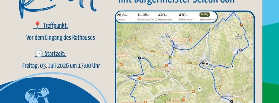 Abschlusstour mit Bürgermeister Gök am 03.07.2026