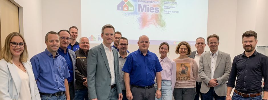 Neue PV-Anlage bei Bauzentrum Mies in Hachenburg