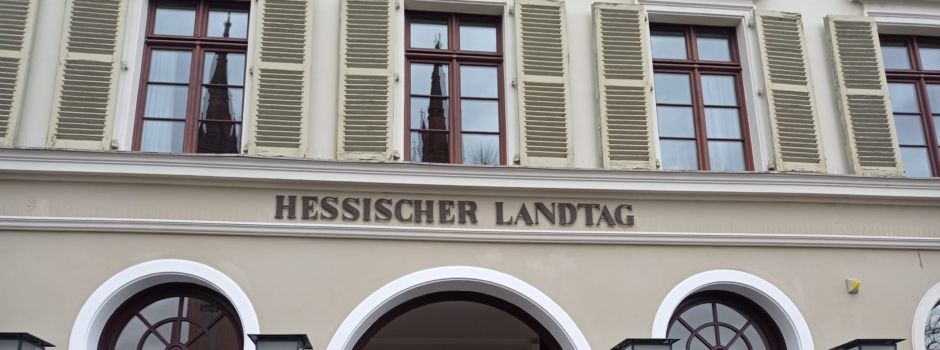 Hessischer Landtag in Wiesbaden evakuiert