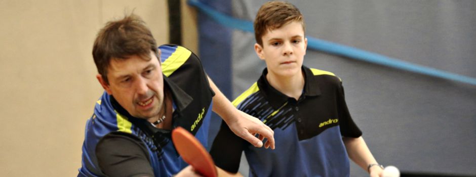 Tischtennis: erfolgreicher Doppelspieltag der TTG Niederkassel