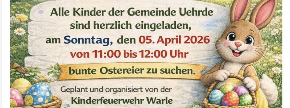 Ostereiersuche auf der Streuobstwiese in Barnstorf 🐰