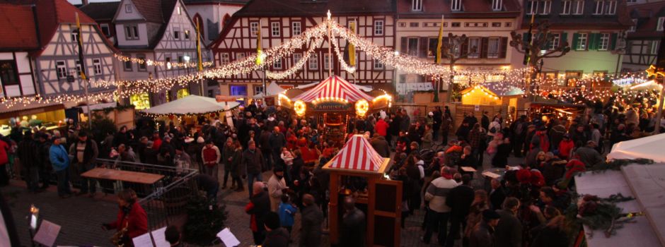 Oppenheimer Weihnachtsmarkt am dritten Adventswochenende