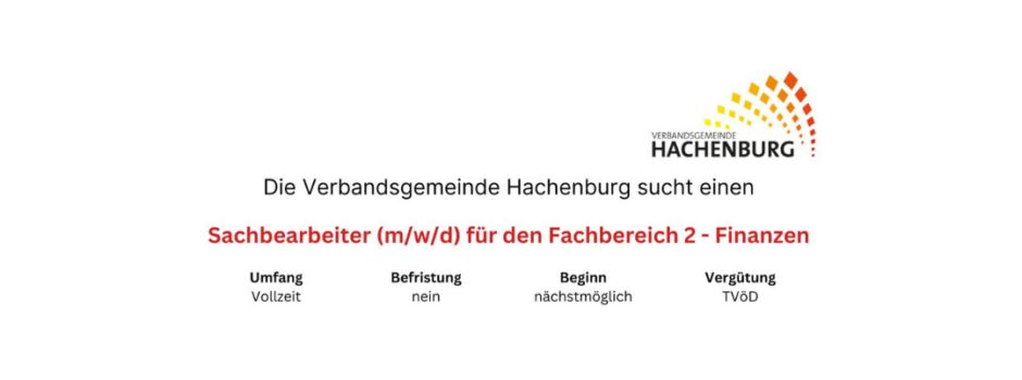 💼Verstärkung gesucht: Sachbearbeitung Finanzen (m/w/d)🔢