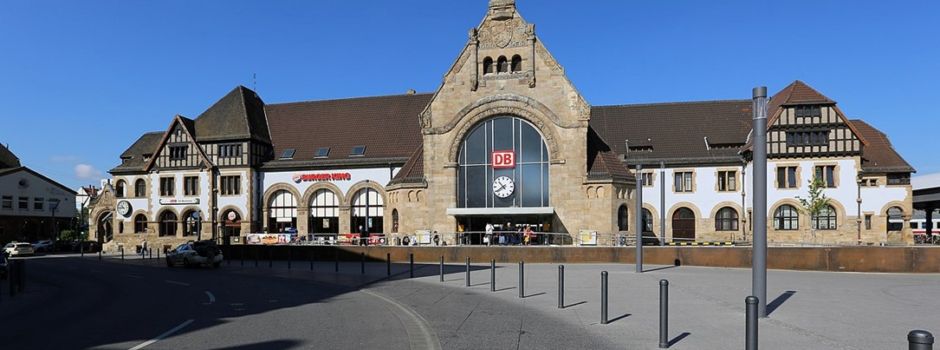 Messer-Attacke am Wormser Hauptbahnhof