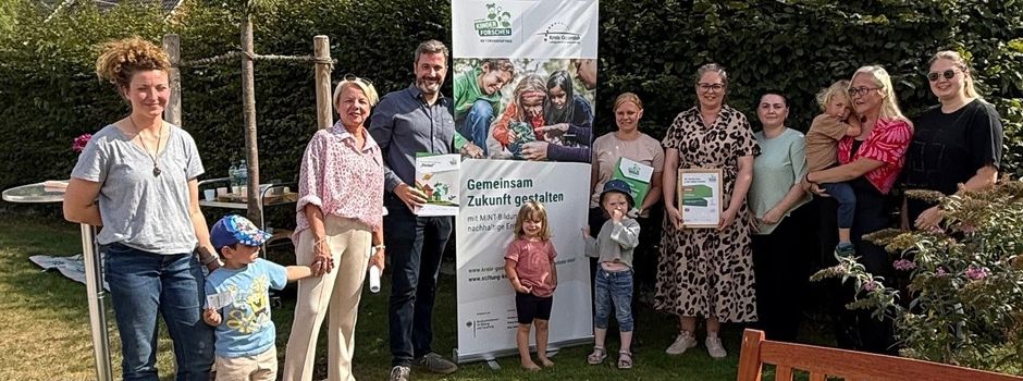 Kindergarten Villa Lindenbaum erhält Zertifikat „Haus, in dem Kinder forschen“
