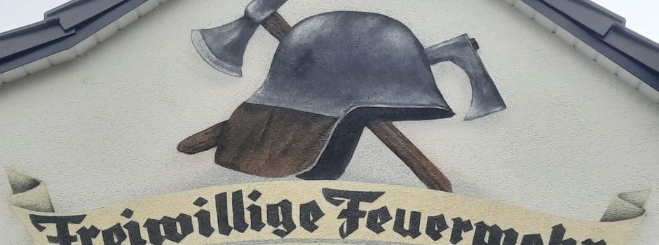 Unser Feuerwehrhaus erstrahlt im neuen Gewand