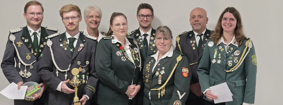 Schützenverein Gut Ziel auf dem 1. Platz