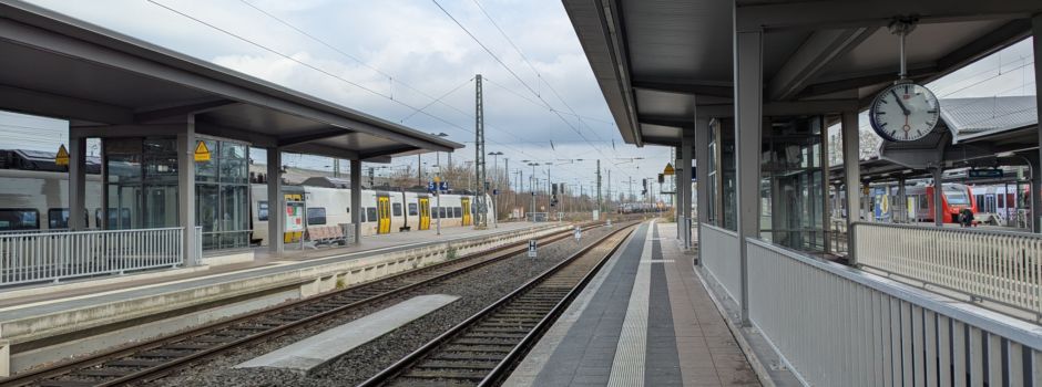 Zugverkehr zwischen Worms und Mannheim bald abends eingeschränkt