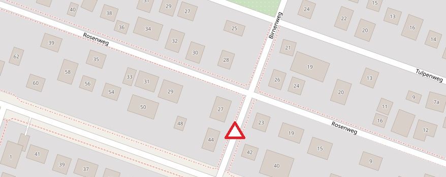 Bauarbeiten am Geesthachter Birnenweg