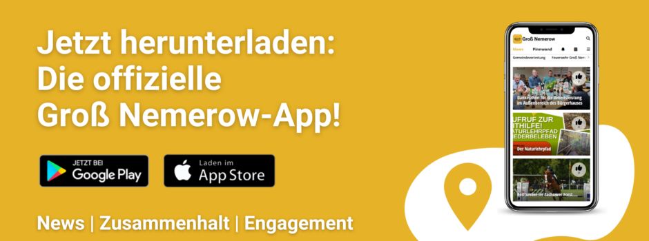 Start der Groß Nemerow Ortsapp
