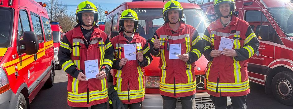 Hirschauer Feuerwehrleute erfolgreich beim Atemschutzleistungswettbewerb