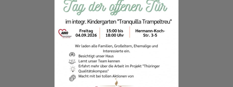 Tag der offenen Tür
Integr. Kindergarten "Tranquilla Trampeltreu"