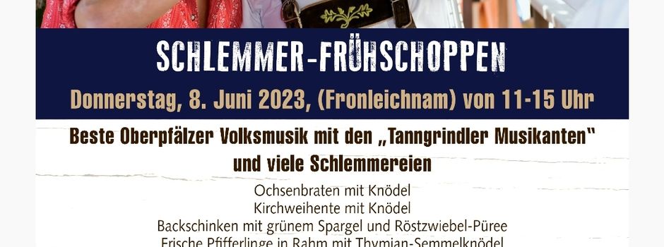 Schlemmerfrühschoppen und Wirtshauskirwa im Gasthaus Nägerl