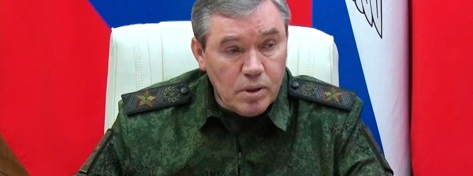 Moskaus Generalstabschef kündigt Fortsetzung der Angriffe an
