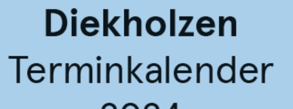 Diekholzener Terminkalender 2024