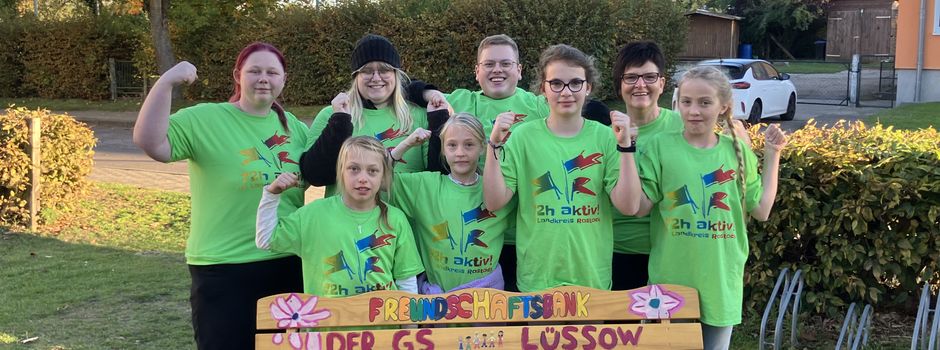 Projekt Freundschaftsbank im JC Lüssow