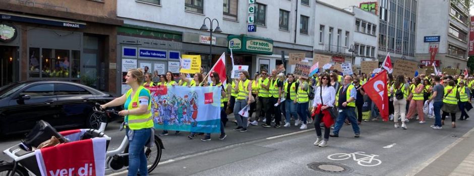 Mega-Streik in Mainz