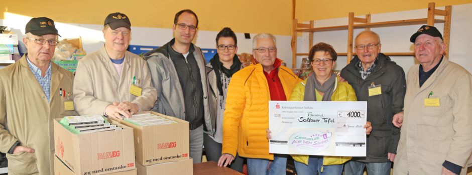 Fleißige Helfer freuen sich über eine ganz besondere „Lieferung“