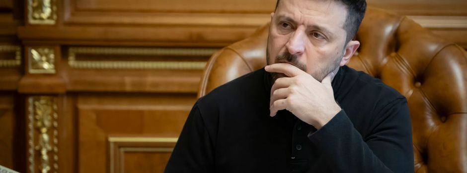 Selenskyj blickt auf umkämpftes Jahr 2024 zurück