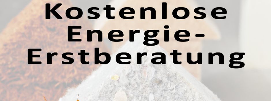 KOSTENLOSE ENERGIE-ERSTBERATUNG 