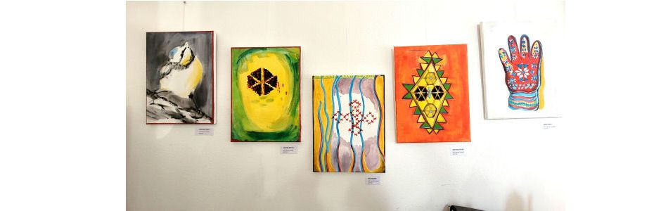 „Kunst heute“ in MV - Aussstellungseröffnung im Café „Sonntagsglück“