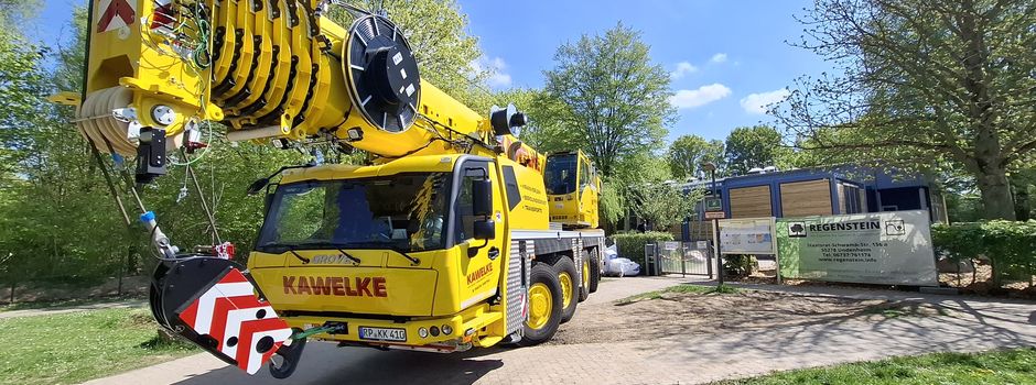 Personalcontainer KITA geliefert