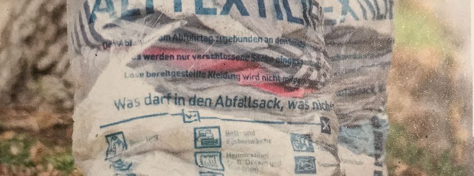Sammelsäcke für Alttextilien