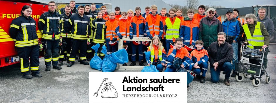 Landschaftsreinigungsaktion ein voller Erfolg