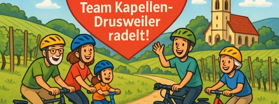 „Kapellen-Drusweiler radelt“ sagt Danke
