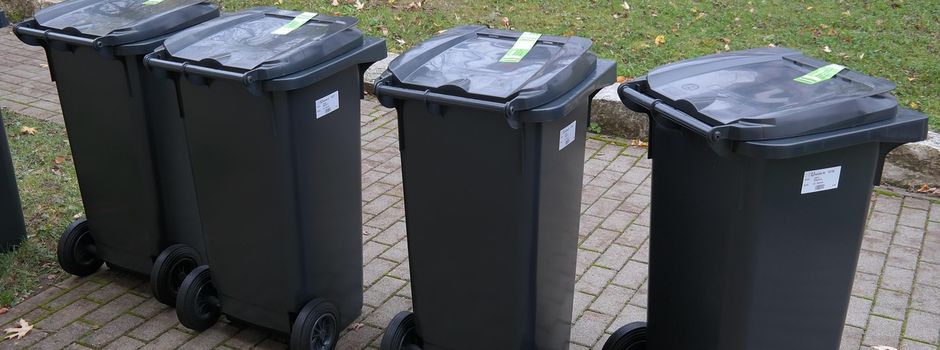 Prüfung der Restmülltonnen