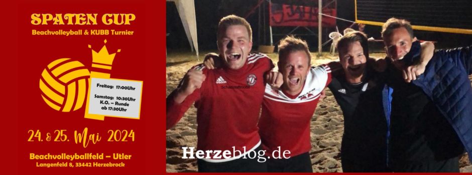 Spaten Cup am 24. und 25. Mai 2024. Jetzt noch fürs KUBB-Turnier anmelden!