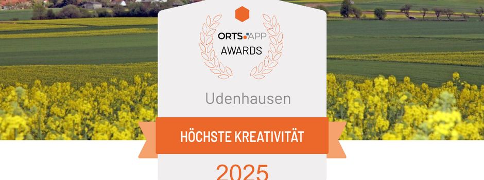 Auszeichnung für die Udenhäuser App - Nach erfolgreicher Pilotphase soll es weitergehen