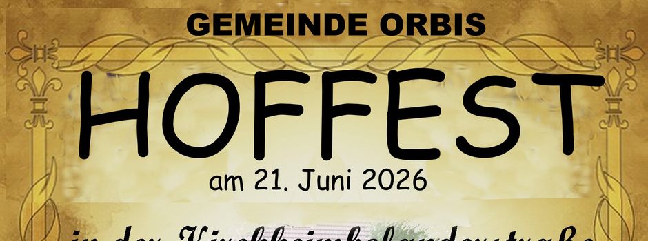 Hoffest am 21. Juni 2026 ab 10:30 Uhr bei Familie Steuerwald 