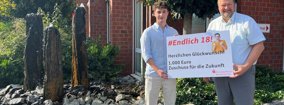 Yannik Häsner sichert sich seinen „Zuschuss für die Zukunft“