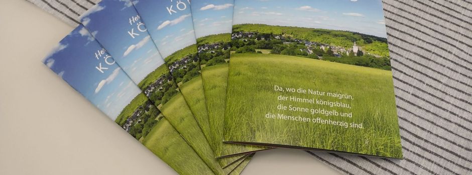 Frisch eingetroffen: die Königsfeld-Broschüre