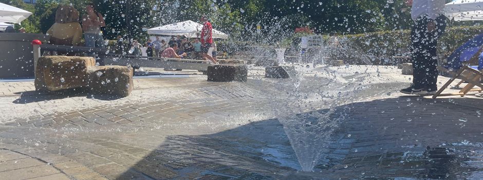 Nach den Ferien: Großer Wasserspielplatz in Wiesbaden eröffnet