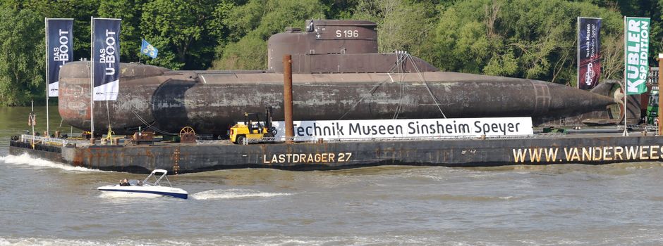 U-Boot U17 vor Niederkassel gesichtet (mit Video)