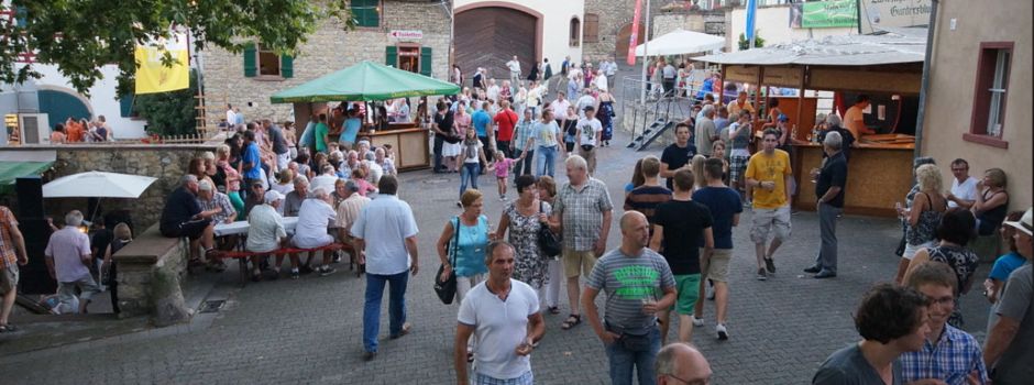 Guntersblumer Kellerweg-Fest startet