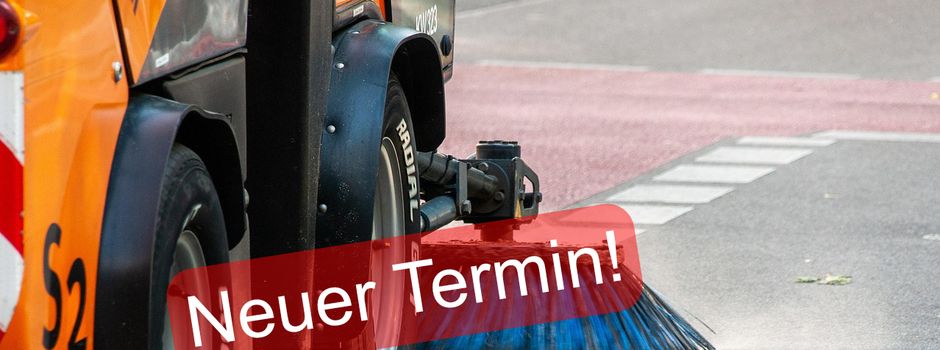 Wichtig: Neuer Termin für die Kehrmaschine!