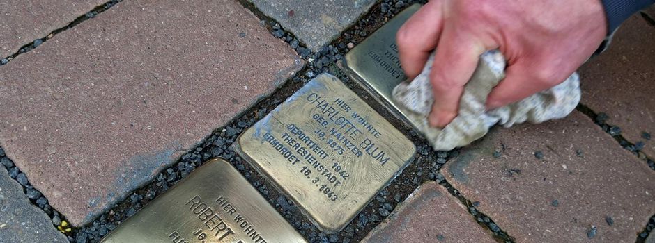 Glanz gegen das Vergessen: Geschichtsverein Nierstein ruft zur Stolperstein-Reinigung auf