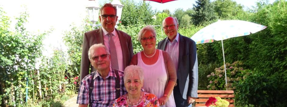 Katharina und Norbert Roth feiern Diamanthochzeit in Mommenheim