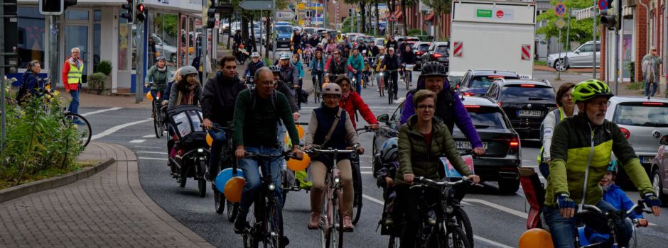 In die Pedale treten für Fahrradfreundlichkeit