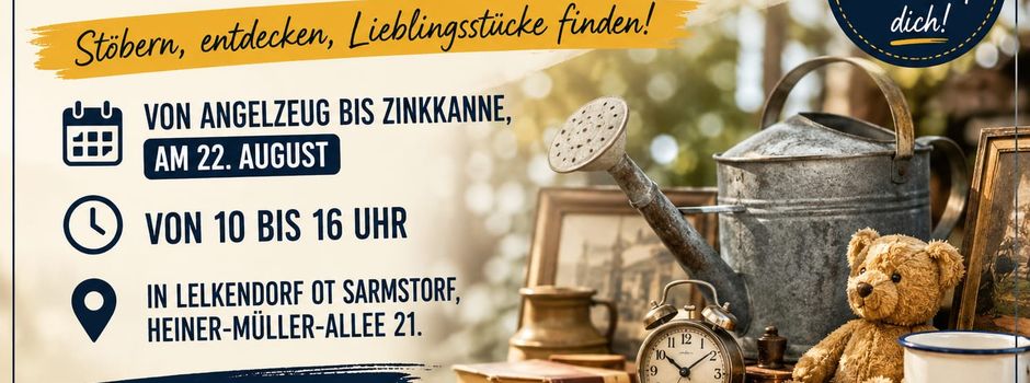 Hausflohmarkt in Lelken­dorf OT Sarmstorf