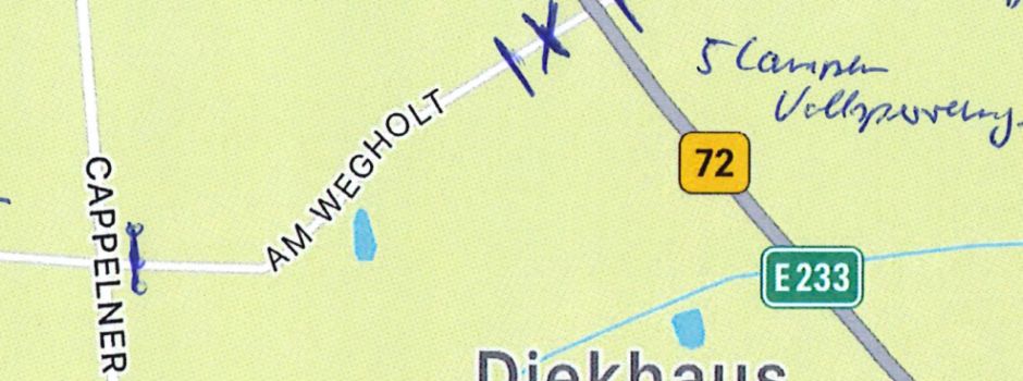 Vollsperrung „Am Wegholt“ 🚧