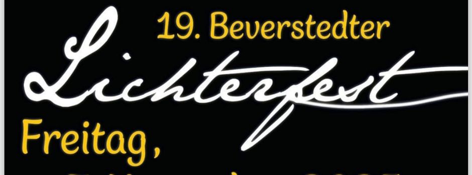 Lichterfest mit Laternenumzug am 07.11.25