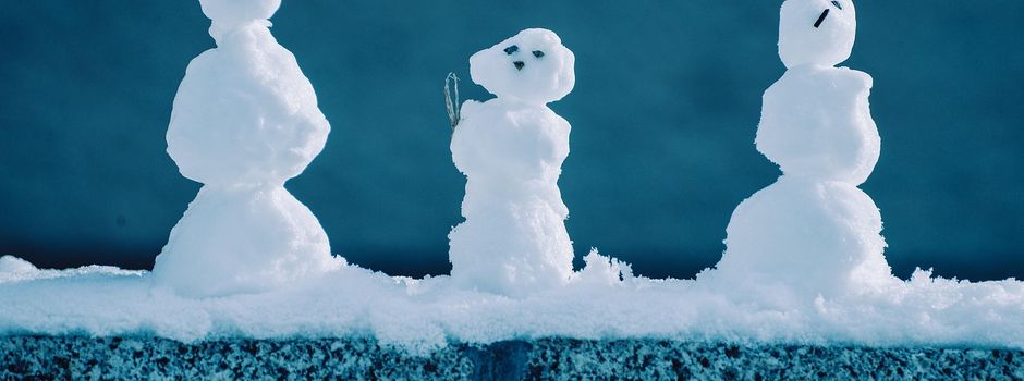 Ausgabe von Wintersplitt